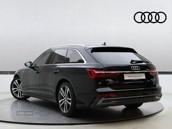 Used Audi A6 S-Line 204 HP (150 kW) 2024 Black Estate
