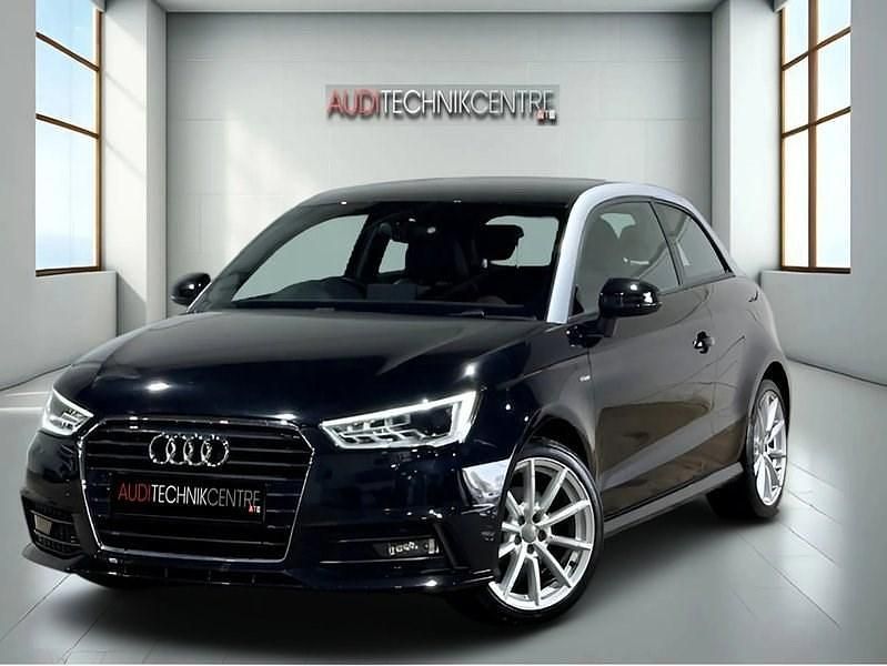 Used Audi A1 S-Line 125 HP (91 kW) 2015 Black Hatchback