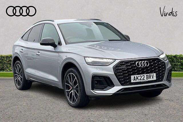 Silver Used 2022 Audi Q5 Edition .1 SUV | £34,400 (Good price) - Image 1/4