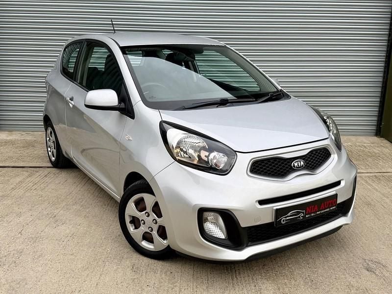 Silver Used 2014 Kia Picanto Hatchback | £2,499 (Good price) - Image 1/4