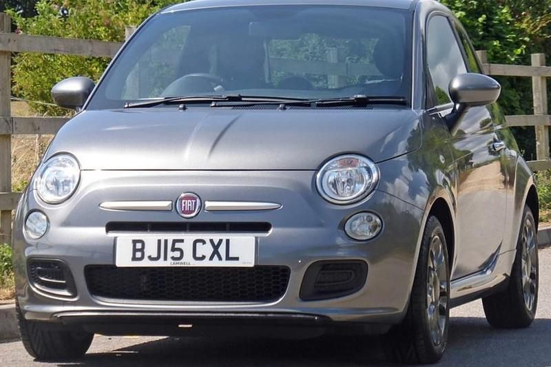Red Used 2015 Fiat 500 Lounge Hatchback | £6,995 (A bit pricey) - Image 1/1