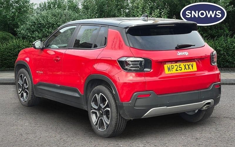 Used Jeep Avenger Summit 101 HP (74 kW) 2025 Red SUV