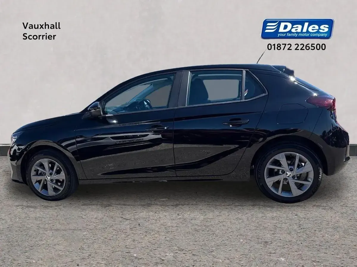 Used Vauxhall Corsa Design Edition 99 HP (72 kW) 2025 Black Hatchback