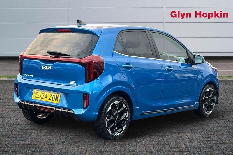 Used Kia Picanto GT-Line 62 HP (45 kW) 2024 Blue Hatchback