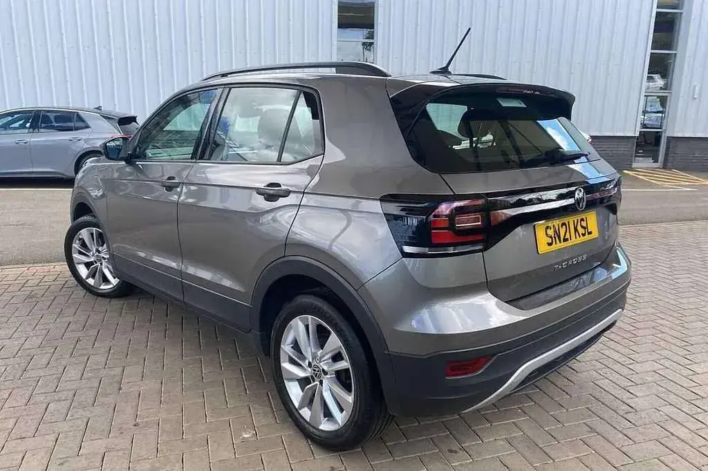 Used VW T-Cross SE 95 HP (69 kW) 2021 Grey SUV