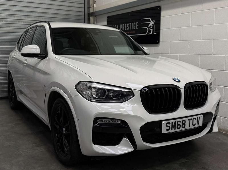White Used 2019 BMW X3 M Sport SUV | £25,989 (Good price) - Image 1/4