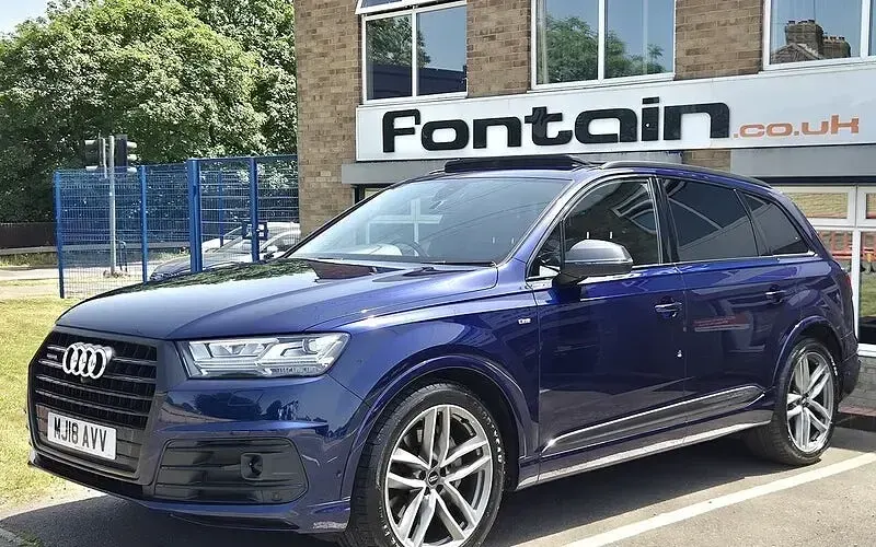 Begagnad Audi Q7 Black Edition 272 HK (200 kW) 2018 SUV