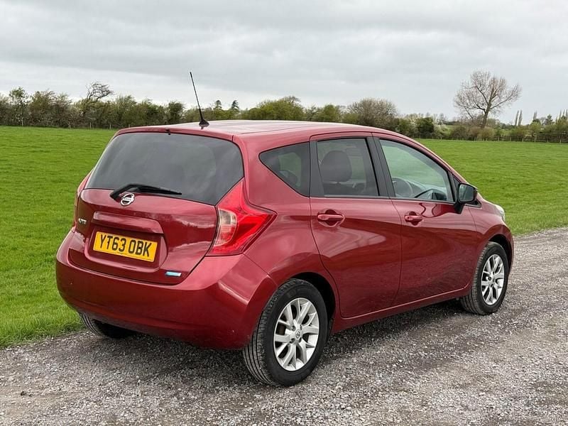 Used Nissan Note Acenta Premium 2013 Red Hatchback