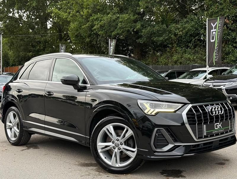 Black Used 2019 Audi Q3 S-Line SUV | £18,495 (Fair price) - Image 1/4