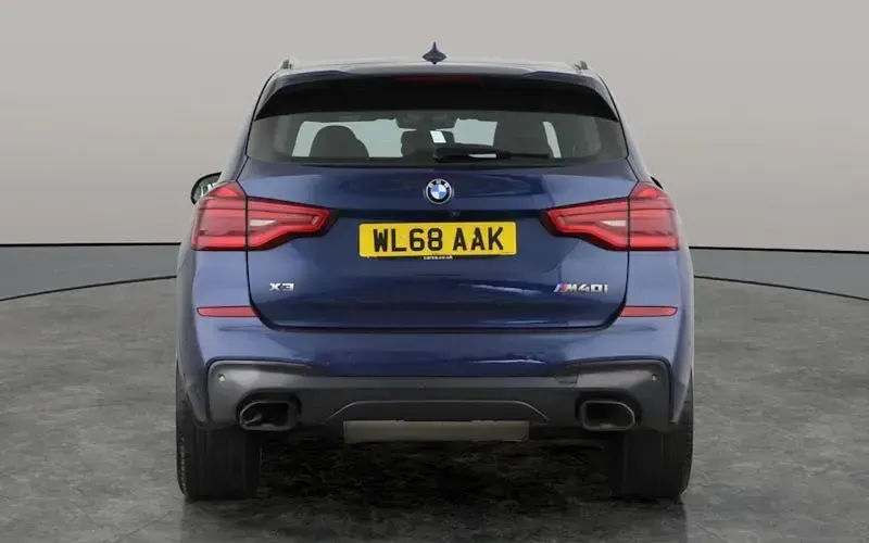 Used BMW X3 M Sport 360 HP (264 kW) 2018 Blue SUV