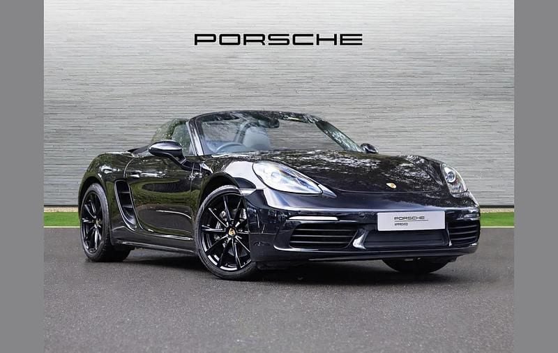 Black Used 2019 Porsche Boxster Cabriolet | £41,940 (Good price) - Image 1/2