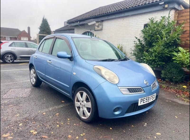 Used Nissan Micra Acenta 2009 Blue Hatchback