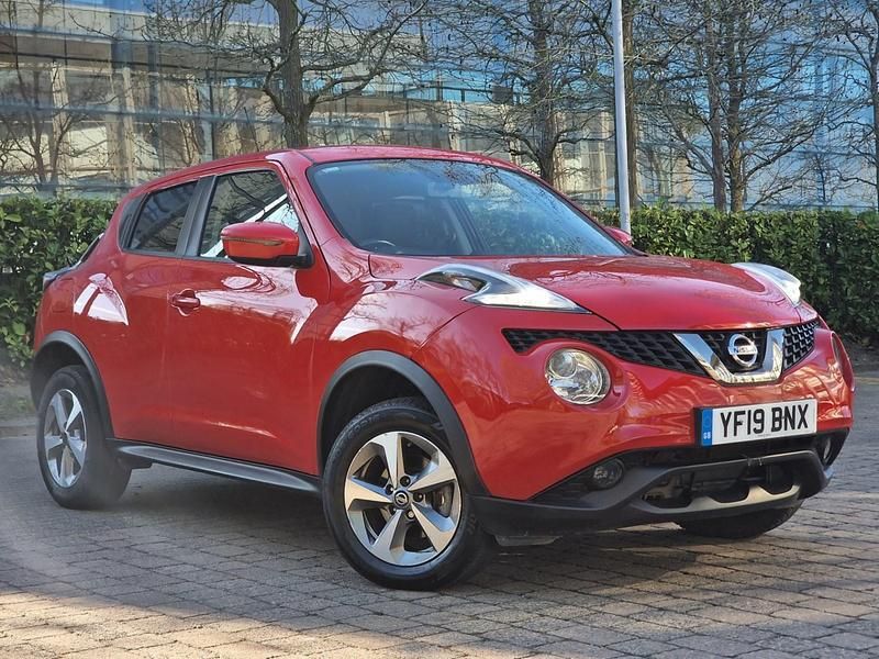 Used Nissan Juke Acenta 117 HP (86 kW) 2019 Red SUV