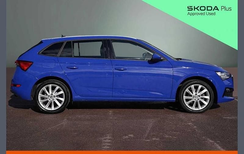 Used Skoda Scala SE L 108 HP (79 kW) 2023 Blue Hatchback