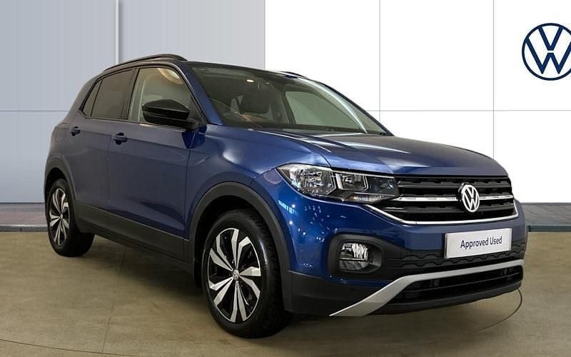 Blue Used 2019 VW T-Cross SE SUV | £14,701 (Fair price) - Image 1/4
