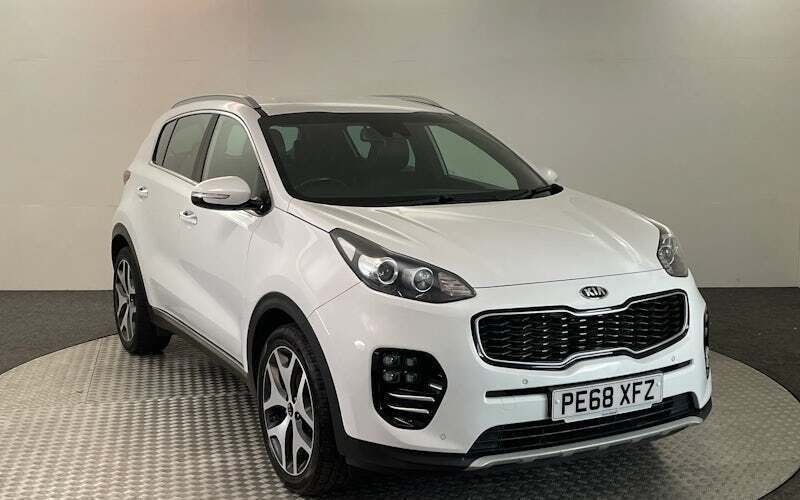 White Used 2017 Kia Sportage GT-Line SUV | £11,990 (A bit pricey) - Image 1/4