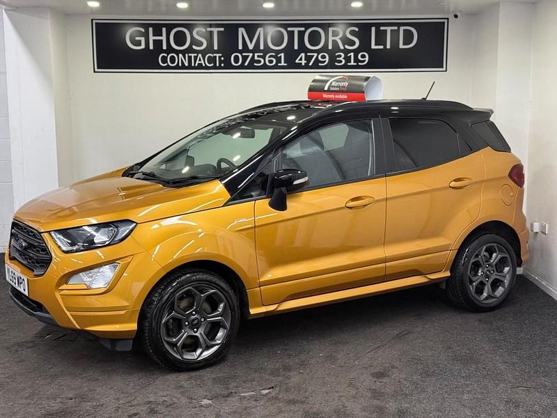 Used Ford Ecosport ST-Line 125 HP (91 kW) 2020 Yellow SUV