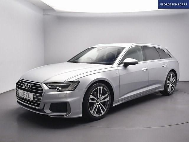 Used Audi A6 S-Line 204 HP (150 kW) 2019 Silver Estate