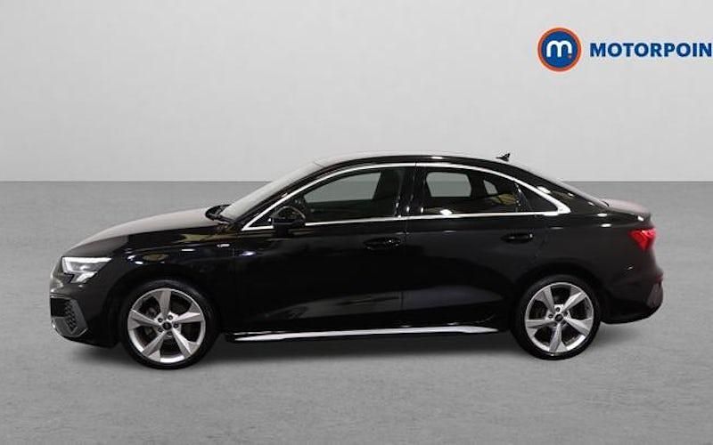 Used Audi A3 S-Line 150 HP (110 kW) 2023 Black Sedan