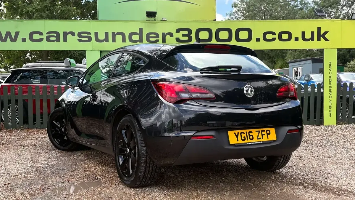 Used Vauxhall Astra GTC Sport 2016 Black Coupe