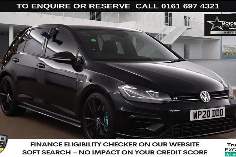Black Used 2020 VW Golf VII R Hatchback | £20,940 (Super price) - Image 1/1