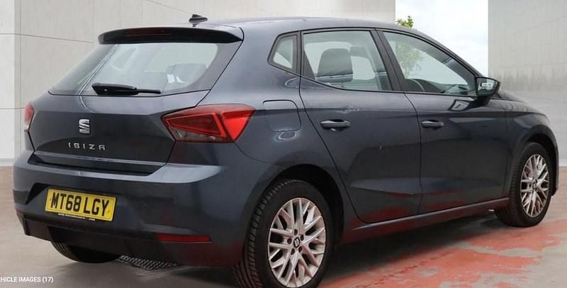 Used Seat Ibiza SE Technology 95 HP (69 kW) 2018 Grey Hatchback