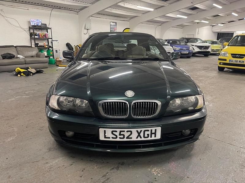 Used BMW 320 2003 Green Cabriolet