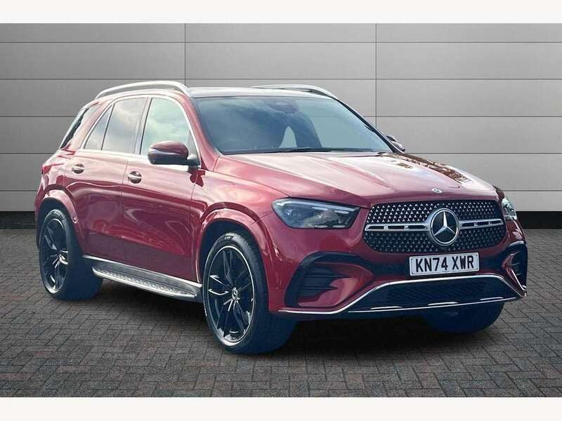 Red Used 2024 Mercedes GLE450 AMG AMG line SUV | £68,500 - Image 1/3