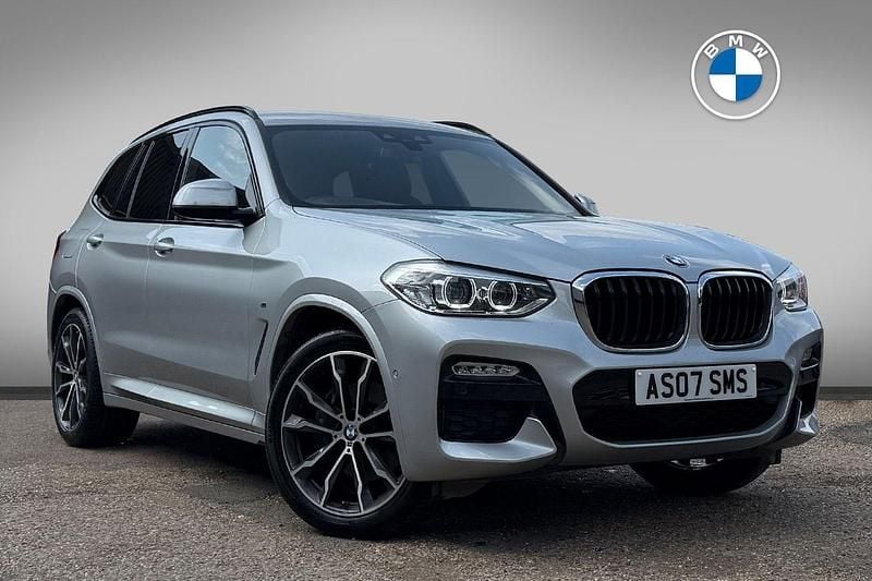 Silver Used 2019 BMW X3 M Sport SUV | £26,990 (Fair price) - Image 1/4