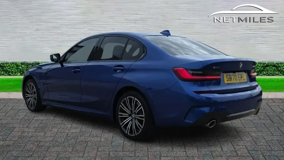 Used BMW 330e M Sport 2020 Blue Sedan