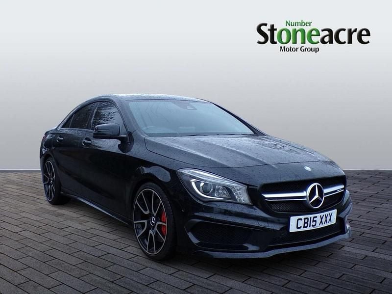 Used Mercedes CLA45 AMG AMG 360 HP (264 kW) 2015 Black Sedan