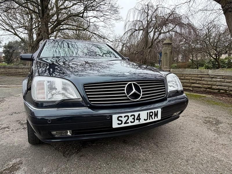 Used Mercedes CL600 1998 Blue Coupe