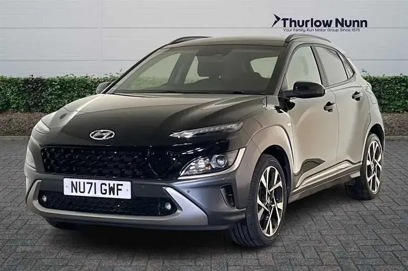 Second-hand Hyundai Kona Premium 120 CP (88 kW) 2021 Negru SUV