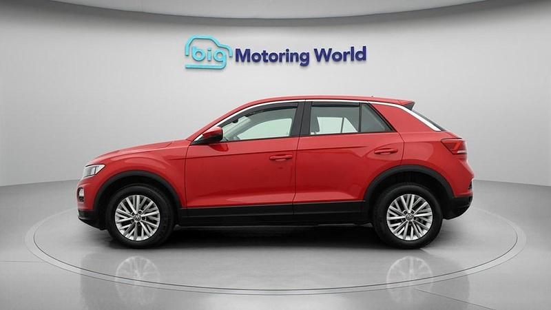 Used VW T-Roc S 115 HP (84 kW) 2020 Red SUV