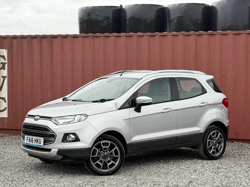 Used Ford Ecosport Titanium 95 HP (69 kW) 2016 Silver SUV