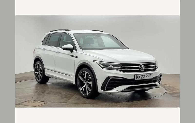 Used VW Tiguan R-line 187 HP (137 kW) 2022 White SUV