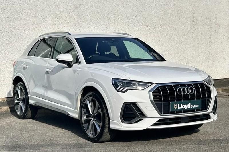 Used Audi Q3 S-Line 150 HP (110 kW) 2022 White SUV