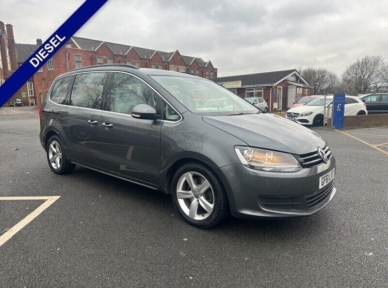 Grey Used 2012 VW Sharan SE MPV | £3,995 (Fair price) - Image 1/4