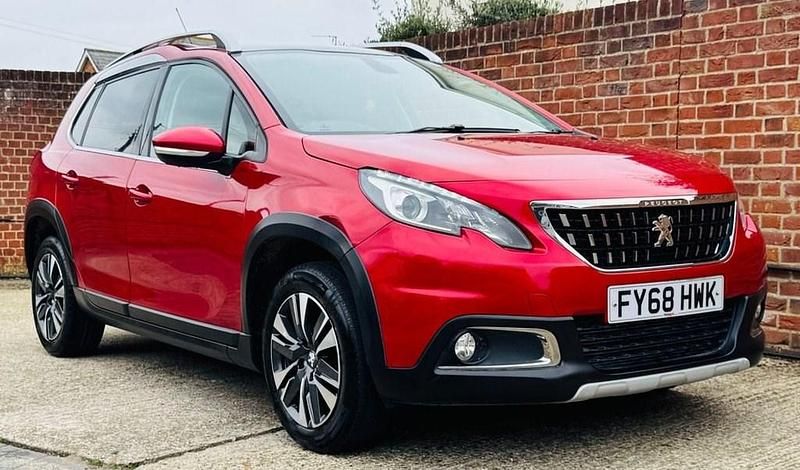 Used Peugeot 2008 Allure Premium 82 HP (60 kW) 2018 Red SUV
