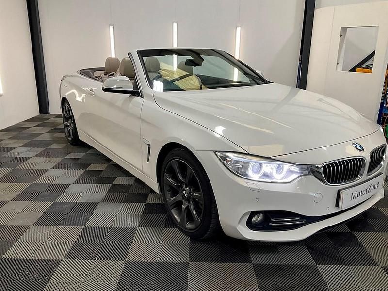 Used BMW 420 Luxury Line 181 HP (133 kW) 2015 White Cabriolet