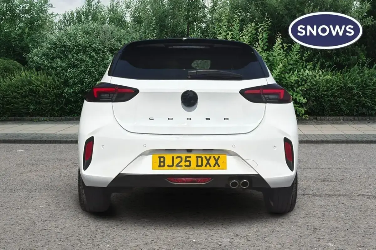 Used Vauxhall Corsa S 128 HP (94 kW) 2025 White Hatchback