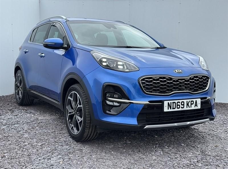 Blue Used 2020 Kia Sportage GT-Line SUV | £15,900 (Good price) - Image 1/4
