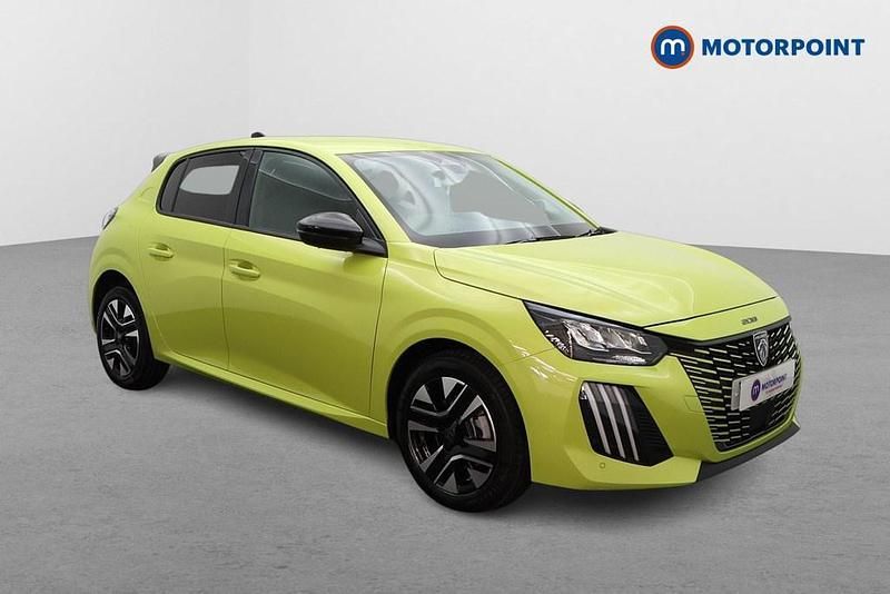 Yellow New 2025 Peugeot 208 Allure Hatchback | £19,499 (Super price) - Image 1/4
