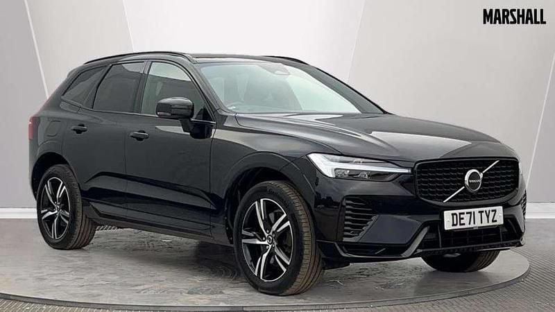Black Used 2021 Volvo XC60 R-Design SUV | £30,462 (Fair price) - Image 1/4