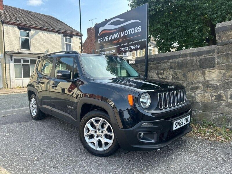 Black Used 2015 Jeep Renegade Longitude SUV | £6,295 (Fair price) - Image 1/2