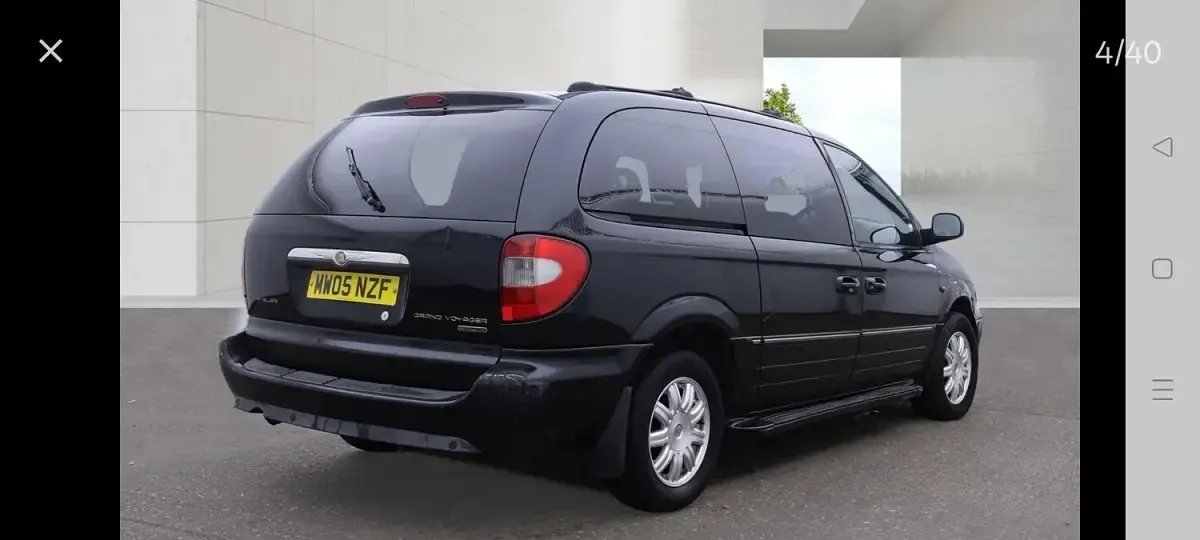 Used Chrysler Grand Voyager Limited 2005 Black MPV