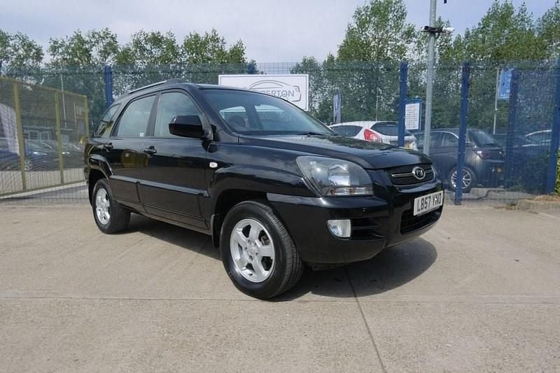 Black Used 2008 Kia Sportage 2 SUV | £2,995 (Fair price) - Image 1/3