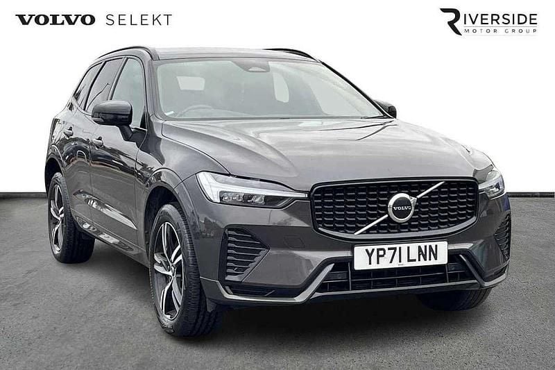 Grey Used 2021 Volvo XC60 R-Design SUV | £26,390 (Fair price) - Image 1/4