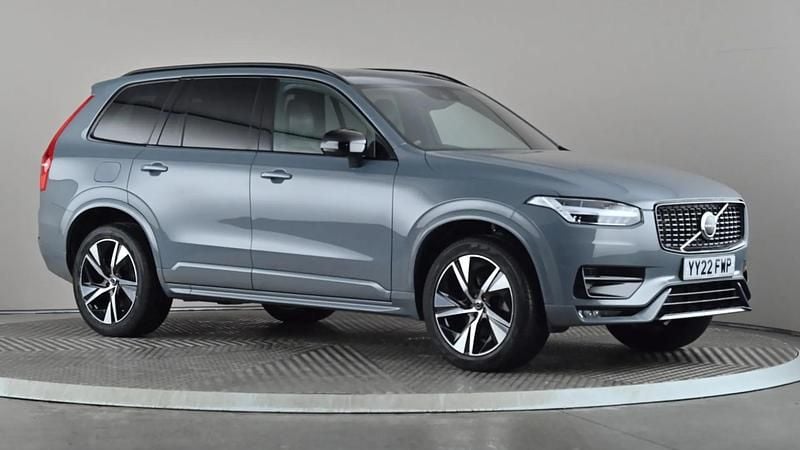 Grey Used 2022 Volvo XC90 R-Design SUV | £35,498 (Good price) - Image 1/4