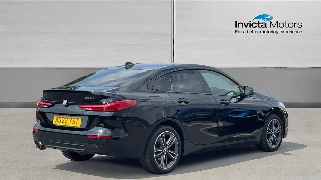 Used BMW 218 Sport Line 136 HP (100 kW) 2022 Black Coupe